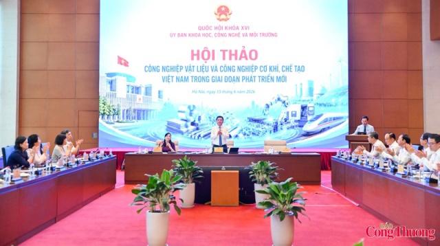 Hội thảo “Công nghiệp vật liệu và công nghiệp cơ khí chế tạo Việt Nam trong giai đoạn mới”