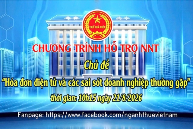 Cục Thuế sẽ livestream giải đáp hóa đơn điện tử, thuế bán hàng online