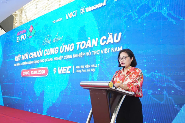 “Mở lối” vào chuỗi cung ứng toàn cầu cho doanh nghiệp hỗ trợ