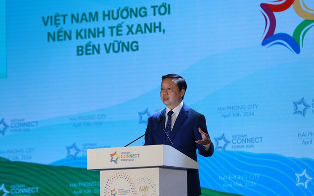 Phó Thủ tướng gửi thông điệp kết nối, chuyển đổi xanh tới các doanh nghiệp