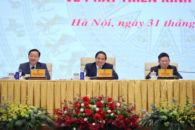 Lãnh đạo Chính phủ chủ trì cuộc Tọa đàm với các DN, Hiệp hội DN để thực hiện hiệu quả Nghị quyết 68-NQ/TW của Bộ Chính trị về phát triển KTTN